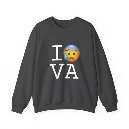 "I'm Anxiously Sweating in Virginia" Sweatshirt