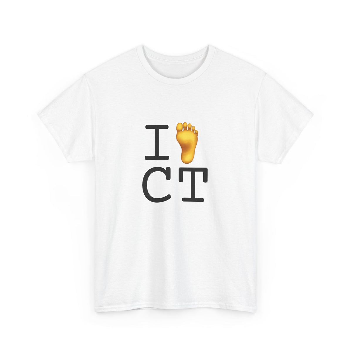 "I Foot Connecticut" Tee