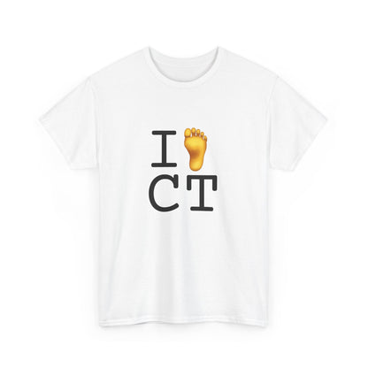 "I Foot Connecticut" Tee