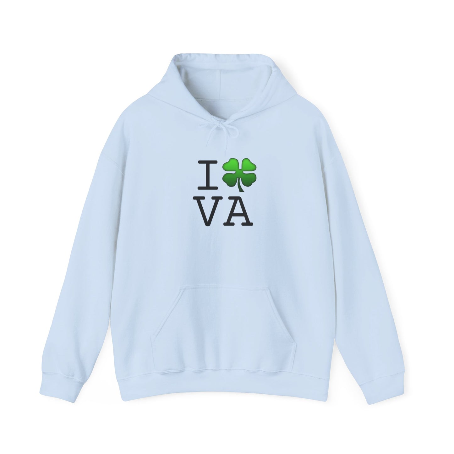 "I'm Lucky (Clover) in Virginia" Hoodie