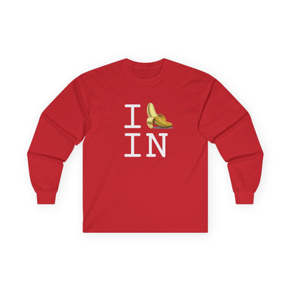 "I'm Bananas about Indiana" Long Sleeve Shirt