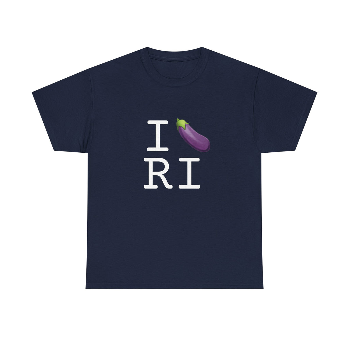 "I Eggplant Rhode Island" Tee