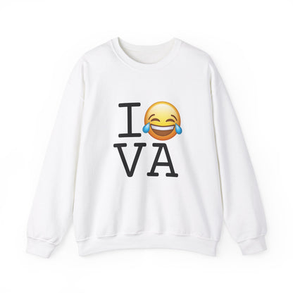 "I'm Laughing at Virginia" Sweatshirt