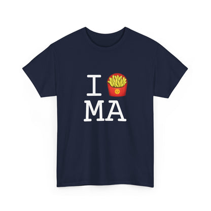 "I French Fries Massachusetts" Tee