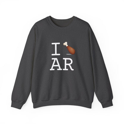 "I Chicken Drumstick Arkansas" Sweatshirt