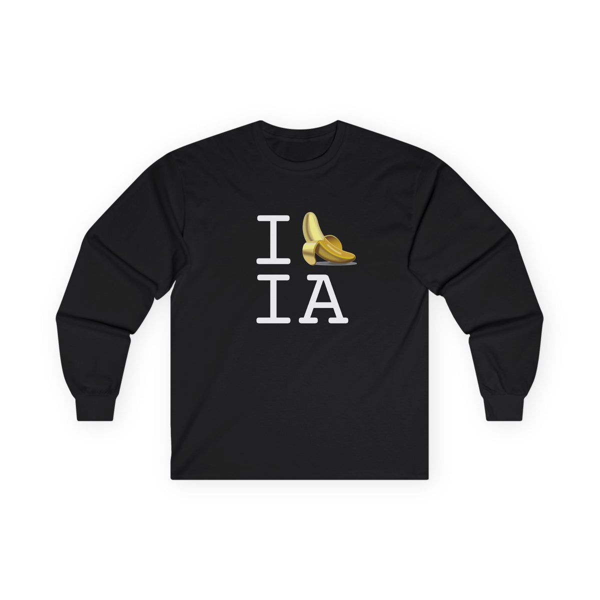 "I'm Bananas about Iowa" Long Sleeve Shirt