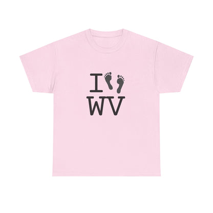 "I leave Footsteps in West Virginia" Tee