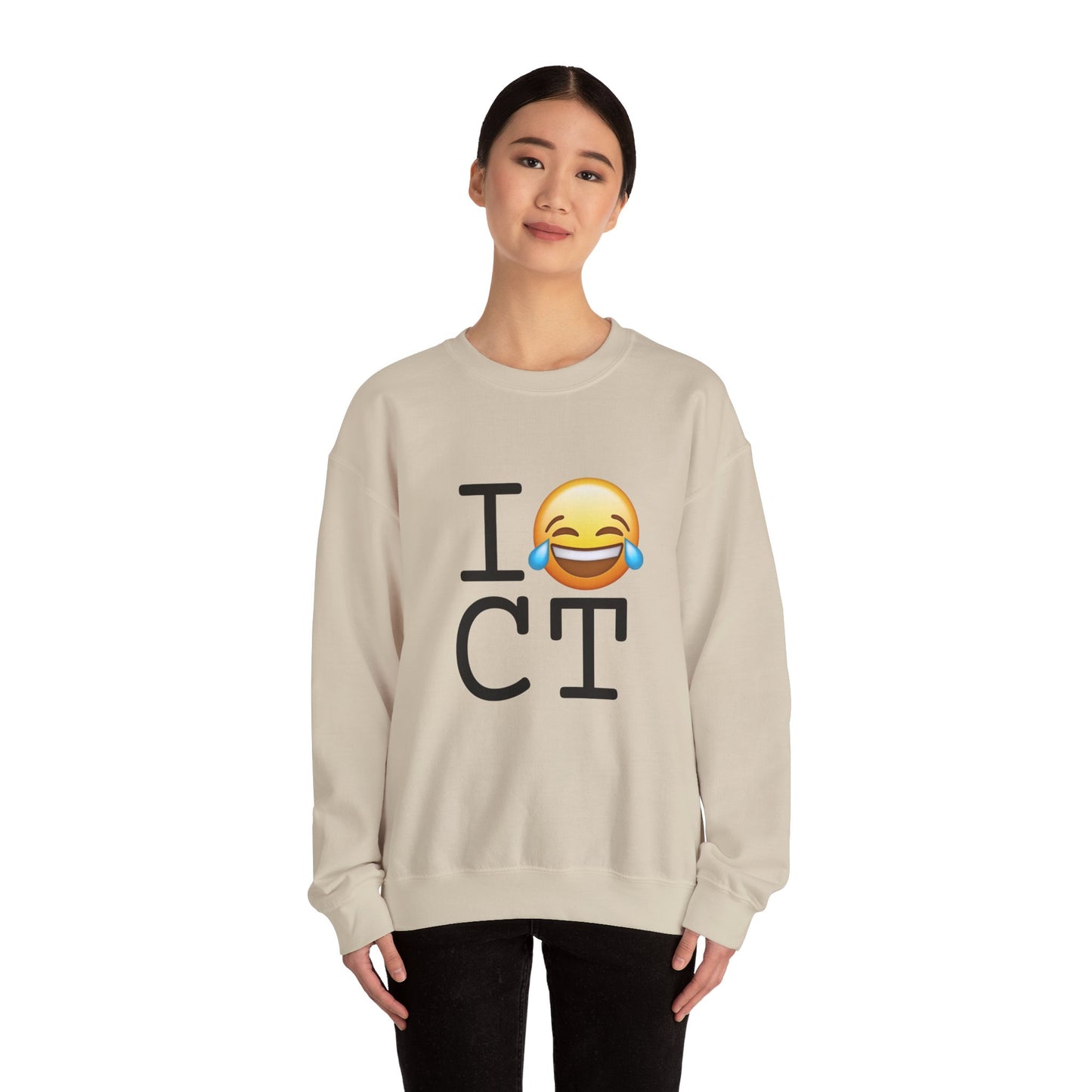 "I'm Laughing at Connecticut" Sweatshirt