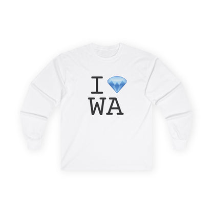 "I Diamond Washington" Long Sleeve Shirt