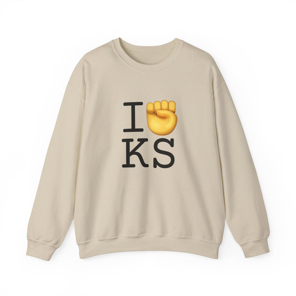 "I Raise my Fist with Kansas" Sweatshirt