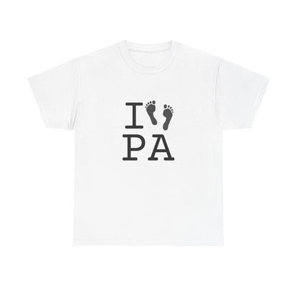 "I leave Footsteps in Pennsylvania" Tee