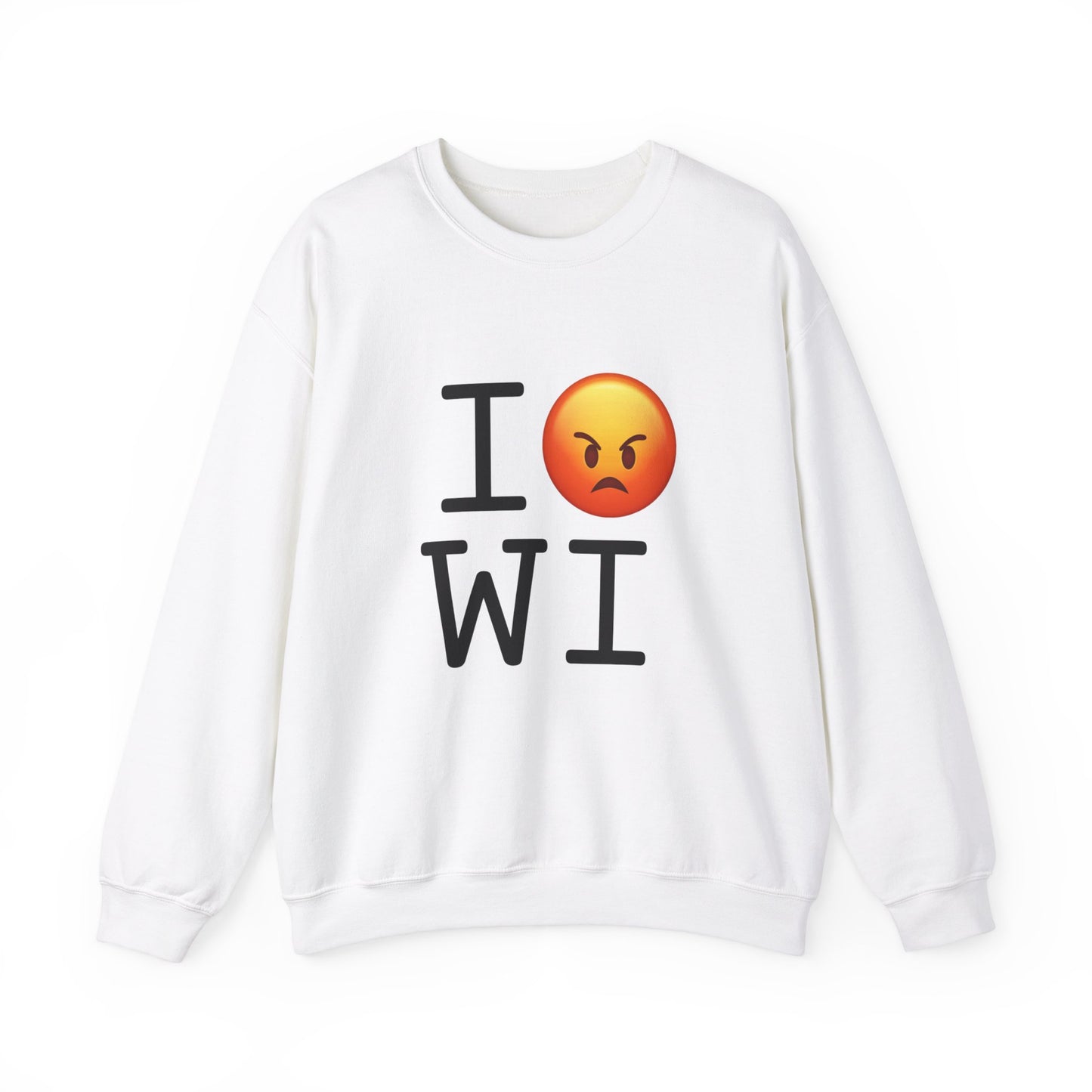 "I'm Angry about Wisconsin" Sweatshirt