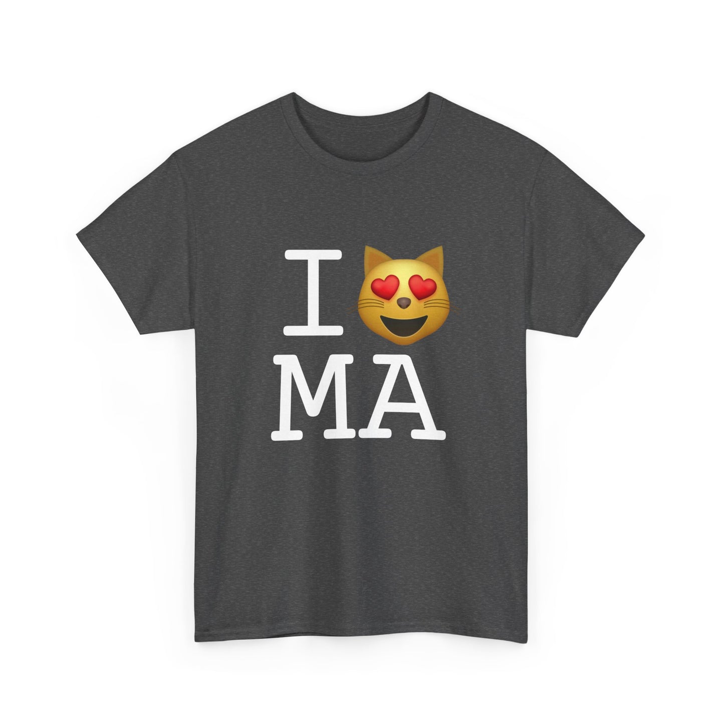 "I'm a Cat that Loves Massachusetts" Tee