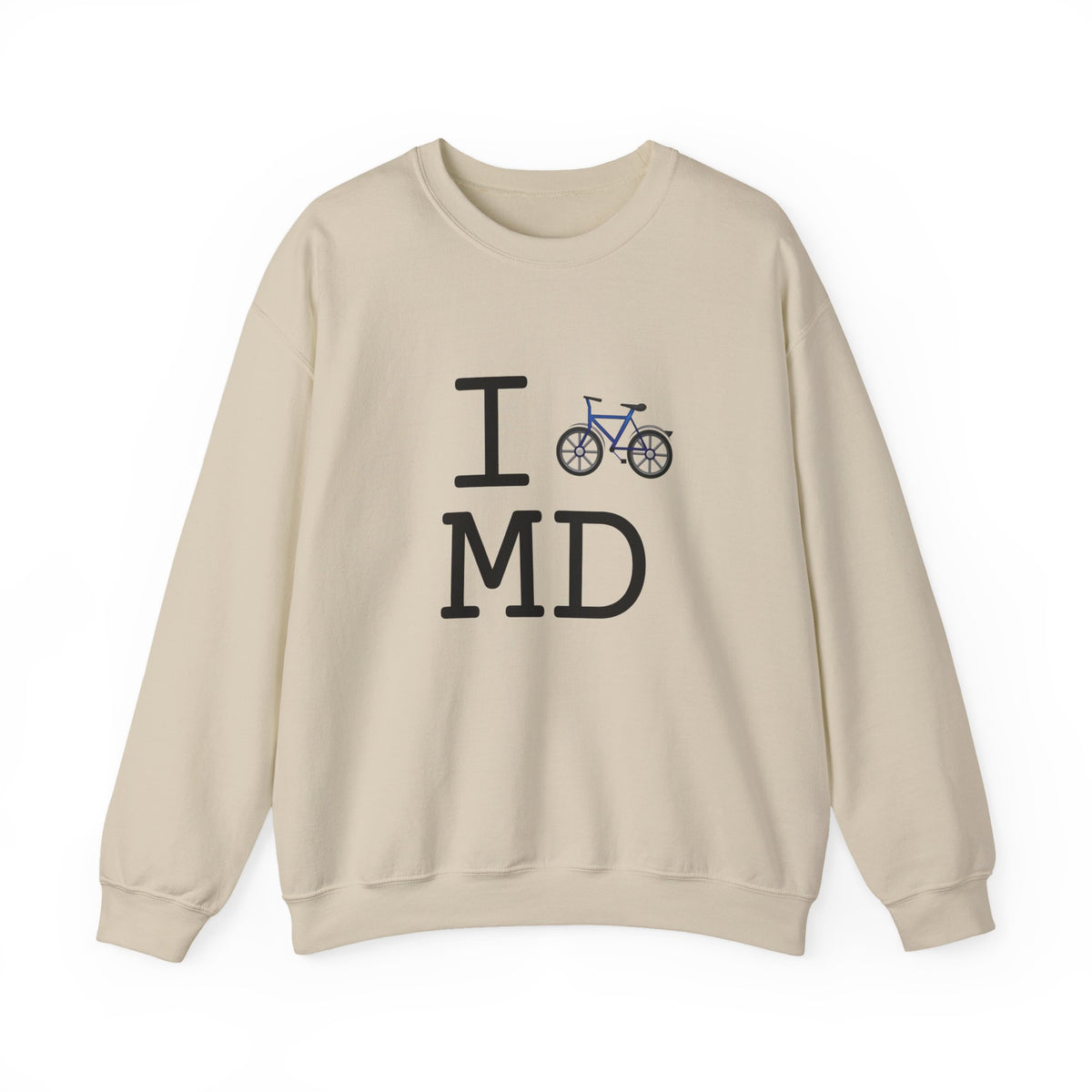 "I Bicycle Maryland" Sweatshirt