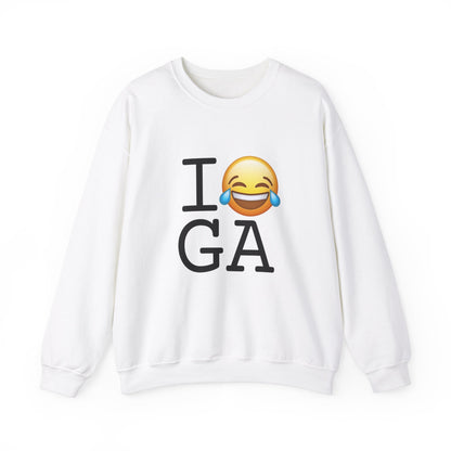 "I'm Laughing at Georgia" Sweatshirt