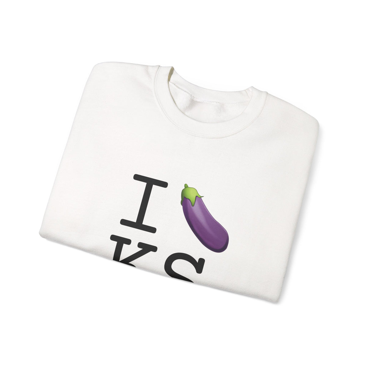 "I Eggplant Kansas" Sweatshirt