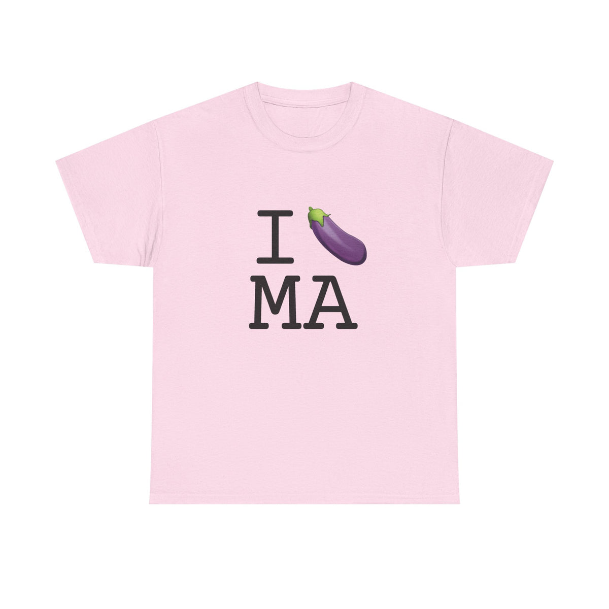 "I Eggplant Massachusetts" Tee