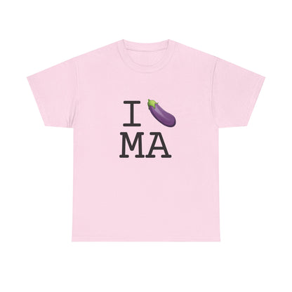 "I Eggplant Massachusetts" Tee