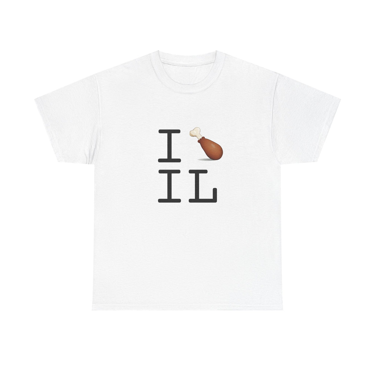 "I Chicken Drumstick Illinois" Tee