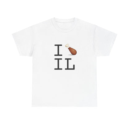 "I Chicken Drumstick Illinois" Tee
