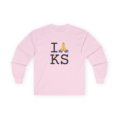 "I Pray for Kansas" Long Sleeve Shirt