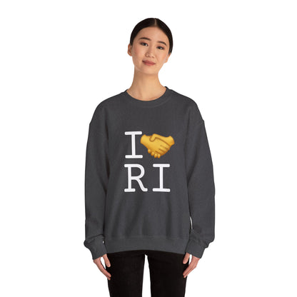 "I Have an Arrangement with Rhode Island" Sweatshirt