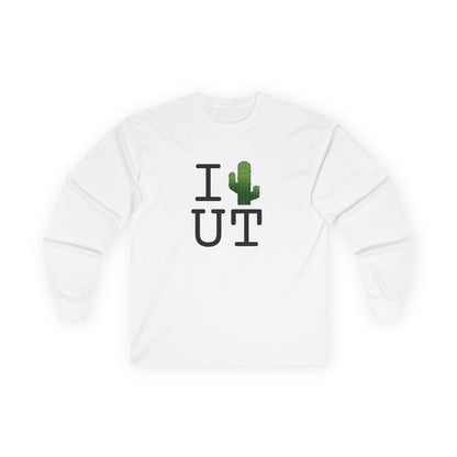 "I Cactus Utah" Long Sleeve Shirt