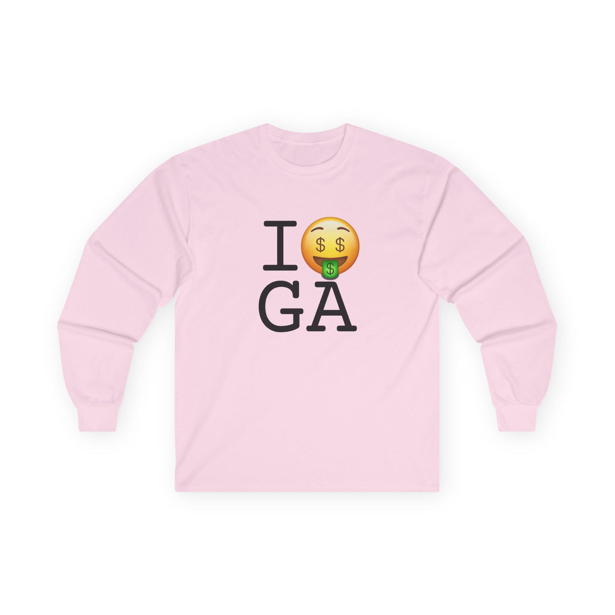 "I Get Rich in Georgia" Long Sleeve Shirt