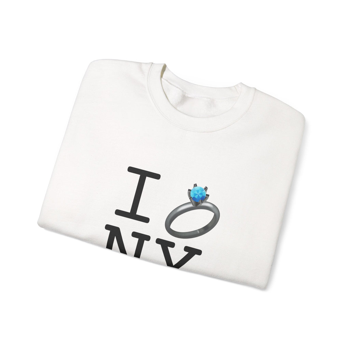 "I'm Married to (Diamond Ring) New York" Sweatshirt
