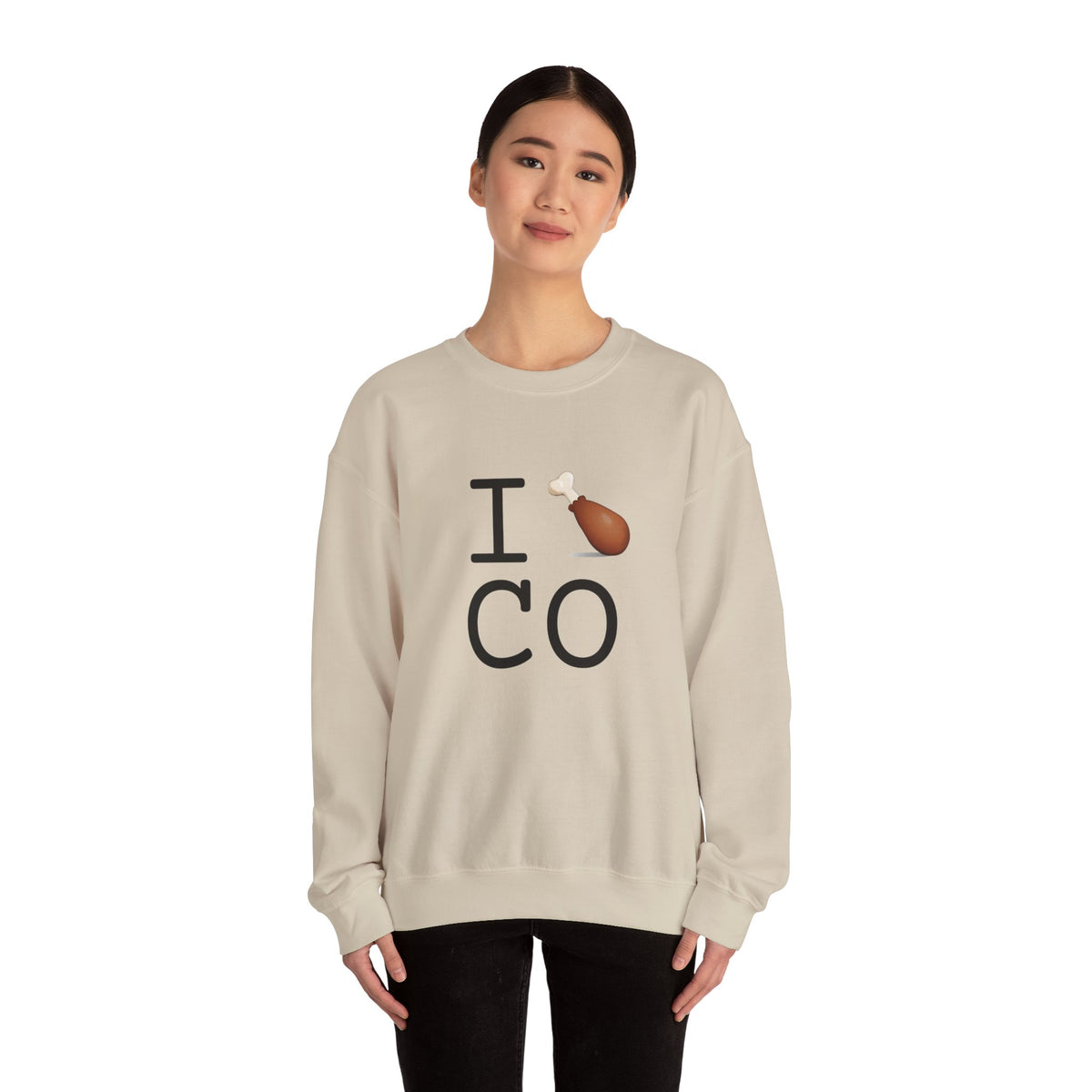 "I Chicken Drumstick Colorado" Sweatshirt