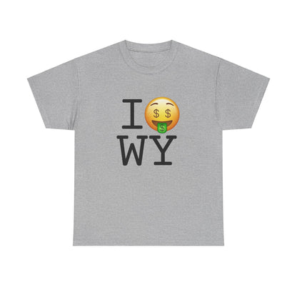 "I Get Rich in Wyoming" Tee