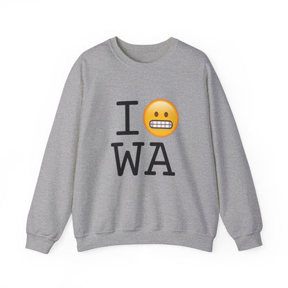 "I Grimace About Washington" Sweatshirt