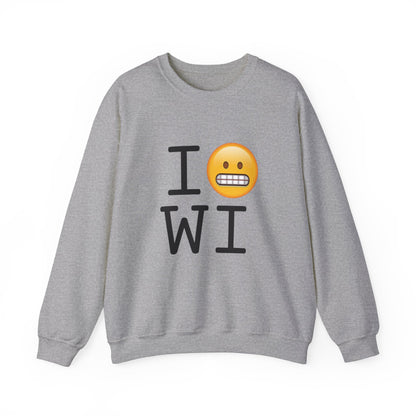 "I Grimace About Wisconsin" Sweatshirt