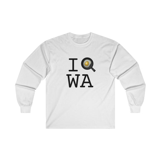 "I Cook in Washington" Long Sleeve Shirt