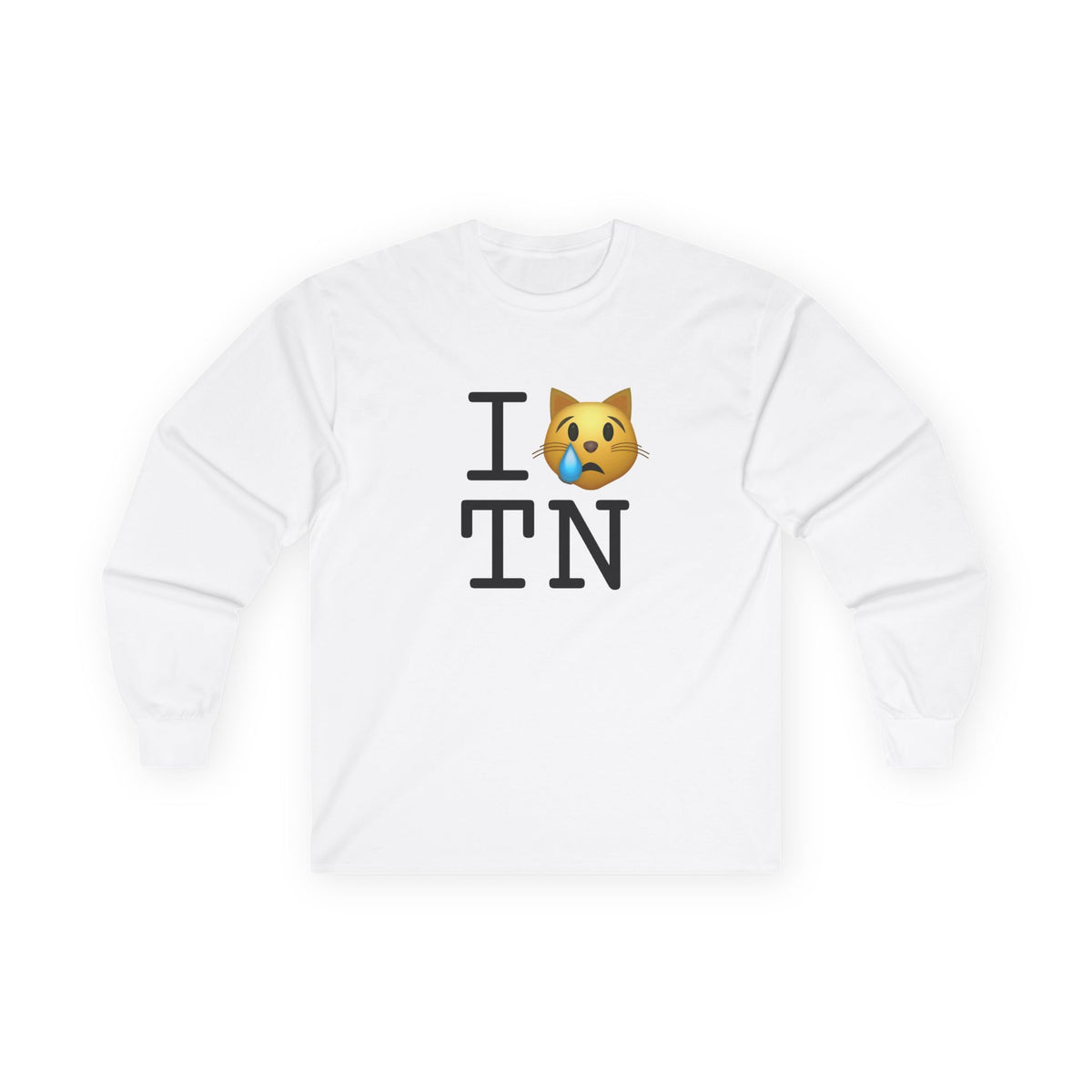 "I'm a Crying Cat about Tennessee" Long Sleeve Shirt