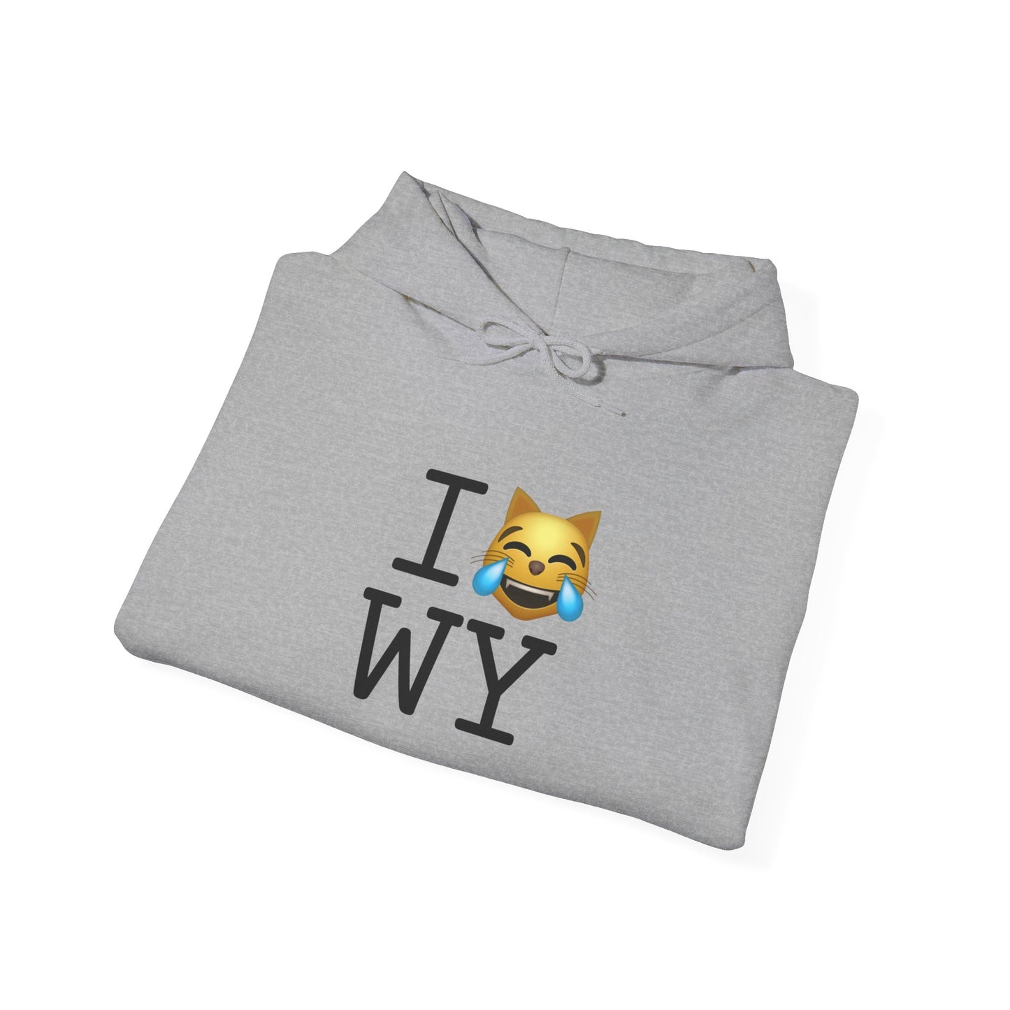 "I'm Laughing like a Cat at Wyoming" Hoodie