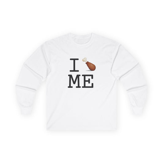 "I Chicken Drumstick Maine" Long Sleeve Shirt