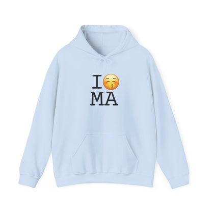 "I Kiss Massachusetts" Hoodie