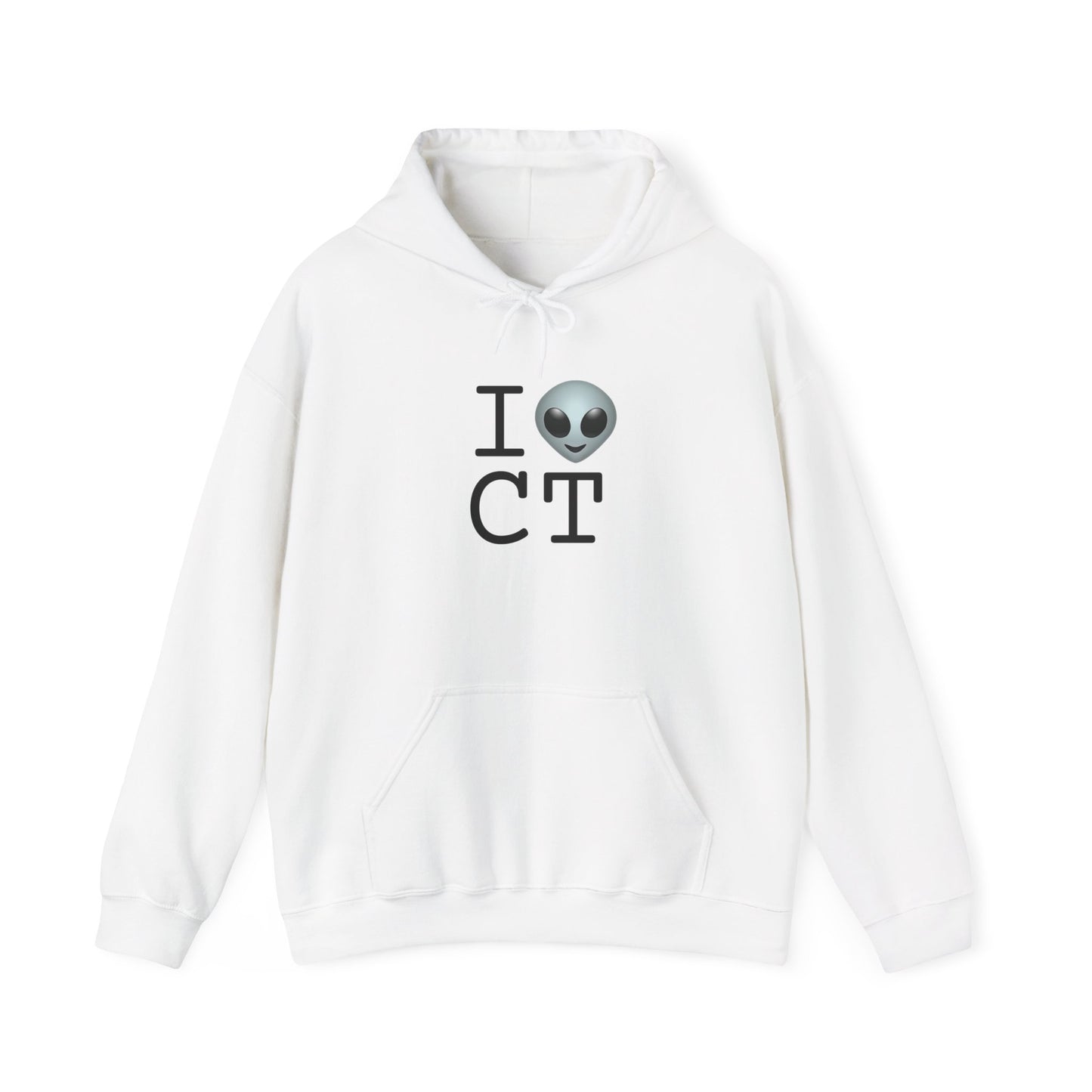 "I Feel Alien in Connecticut" Hoodie