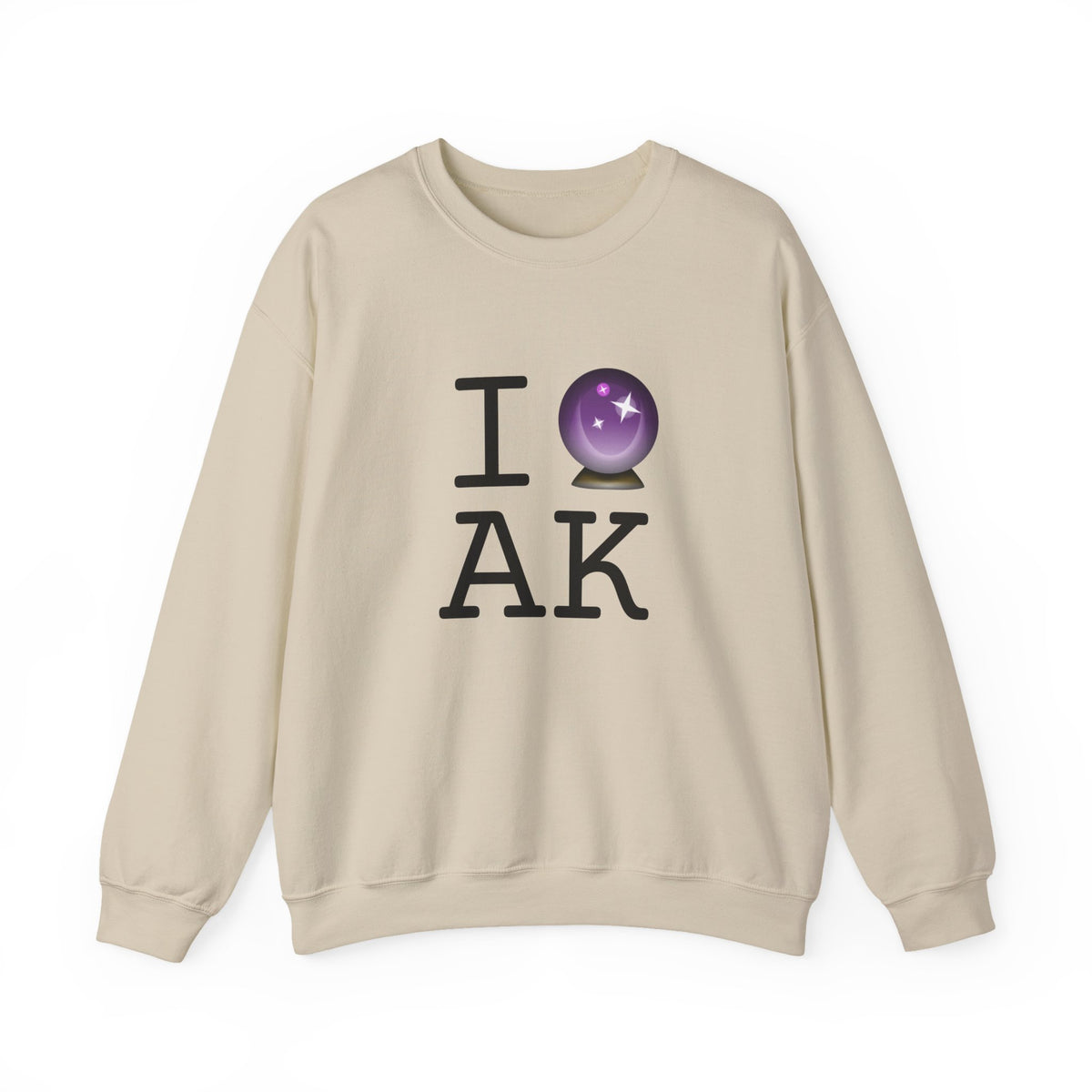 "I Predict the Future (Crystal Ball) of Alaska" Sweatshirt