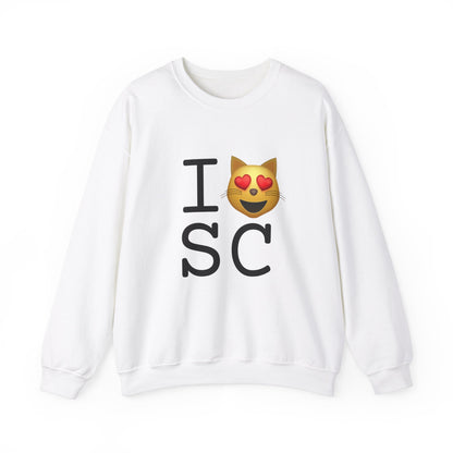 "I'm a Cat that Loves South Carolina" Sweatshirt