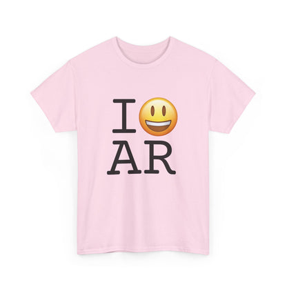 "I'm Happy about Arkansas" Tee