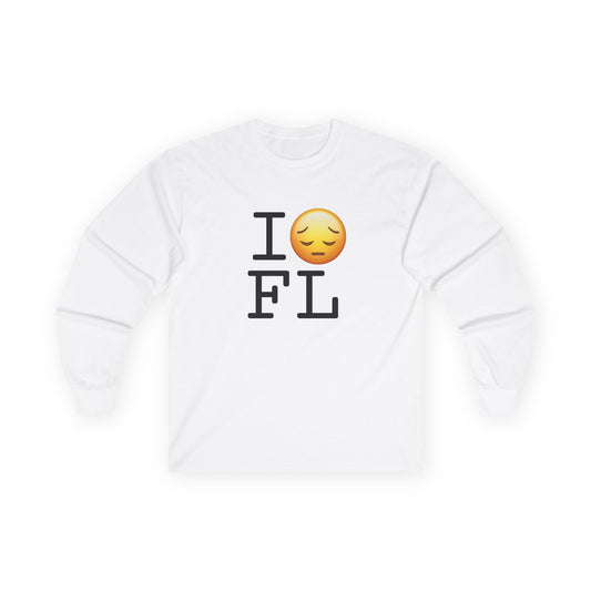 "I'm Depressed about Florida" Long Sleeve Shirt