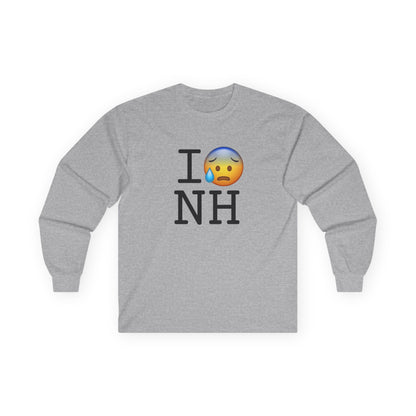 "I'm Anxiously Sweating in New Hampshire" Long Sleeve Shirt