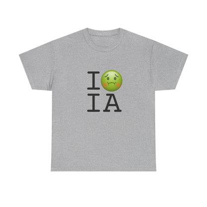 "I'm Nauseous about Iowa" Tee