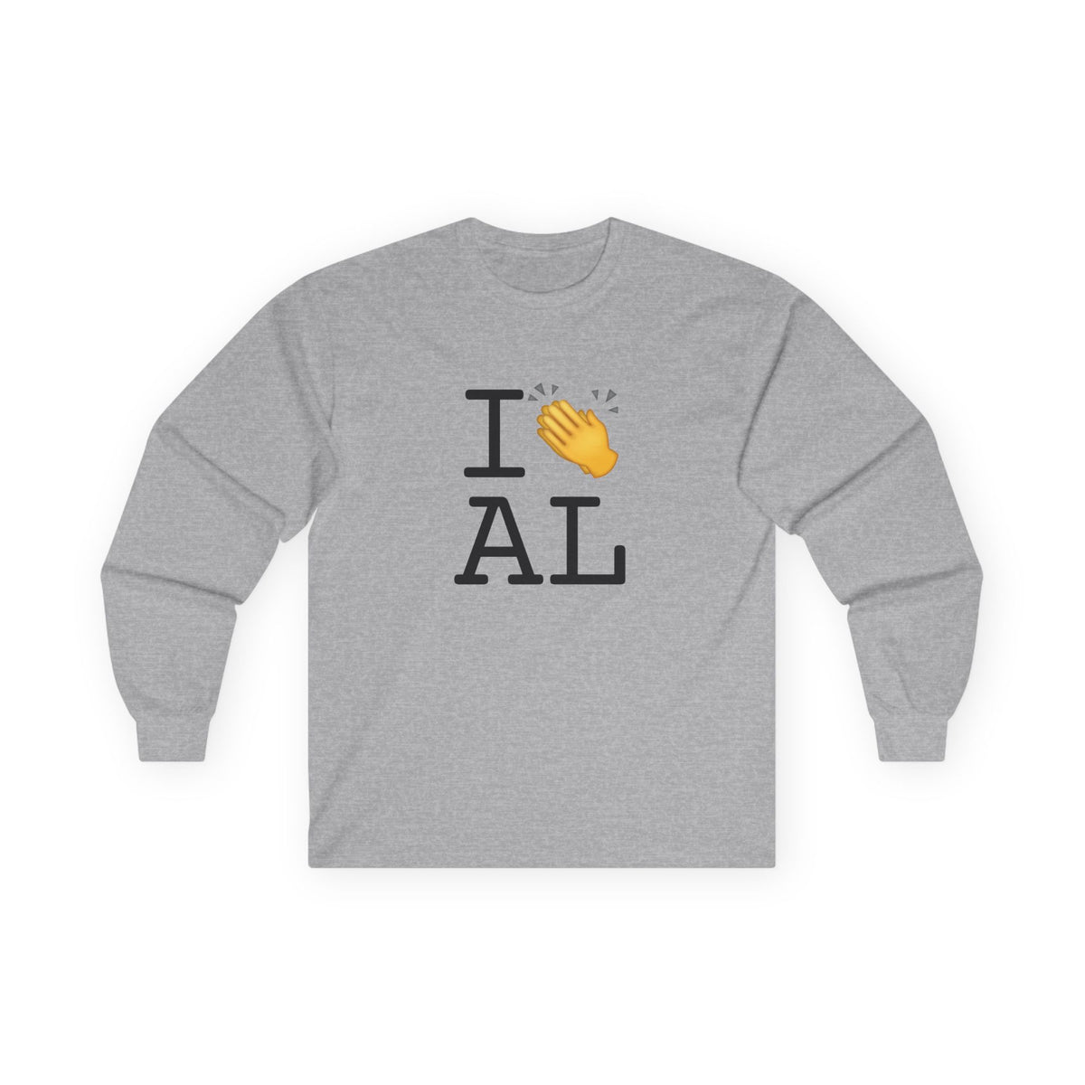 "I Applaud Alabama" Long Sleeve Shirt
