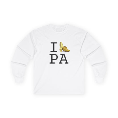"I'm Bananas about Pennsylvania" Long Sleeve Shirt