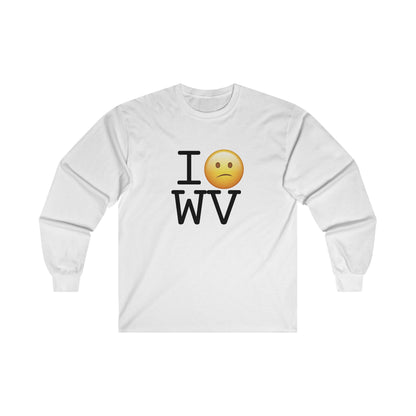 "I'm Confused by West Virginia" Long Sleeve Shirt