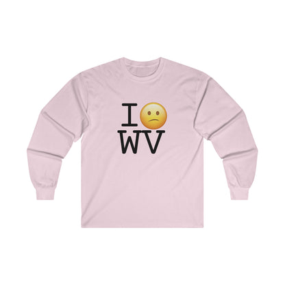 "I'm Confused by West Virginia" Long Sleeve Shirt