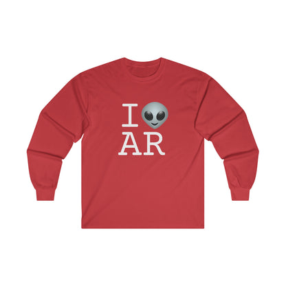 "I Feel Alien in Arkansas" Long Sleeve Shirt